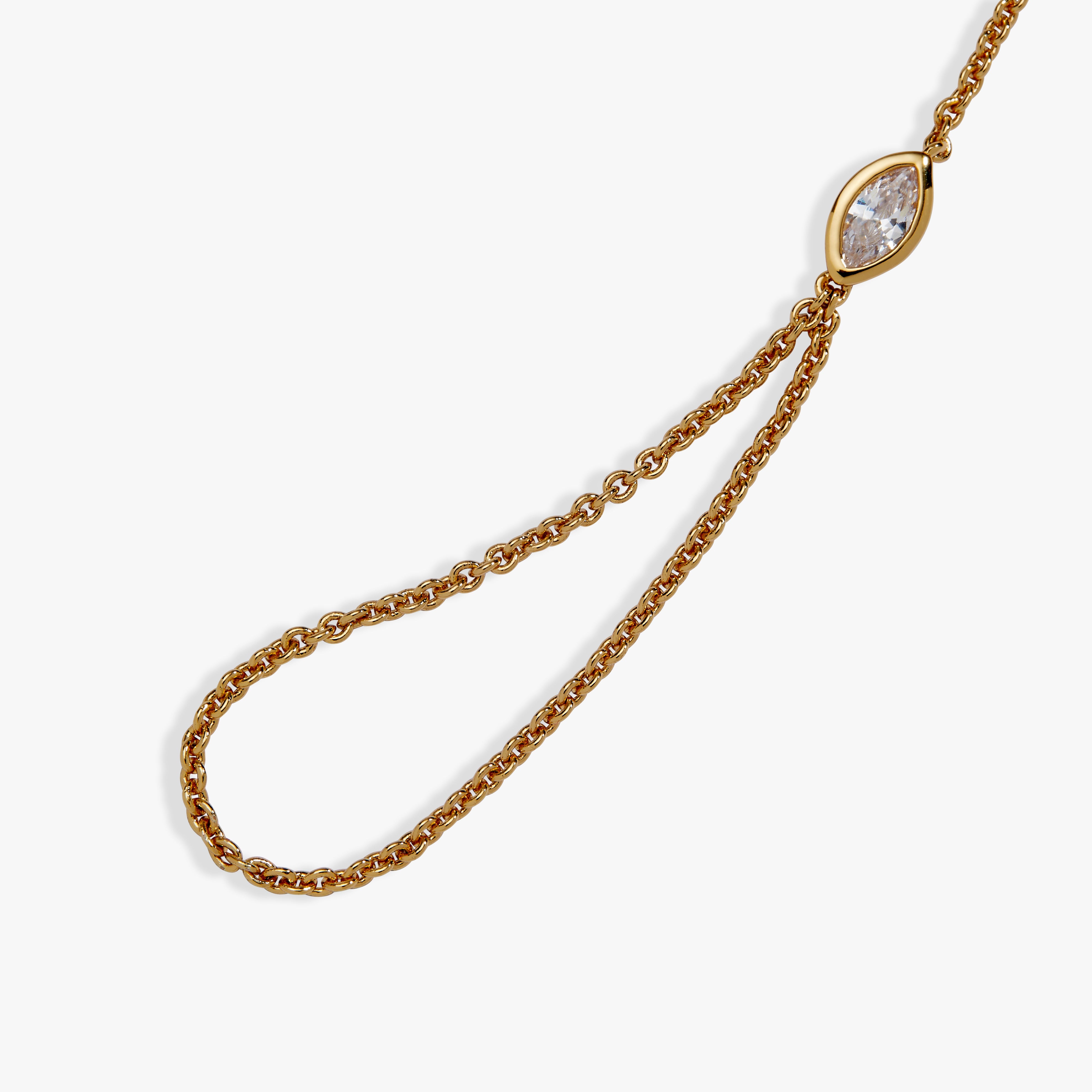 HOUSE OF THE DRAGON™ Dragon Wings Hand Chain Gold | Alex and Ani