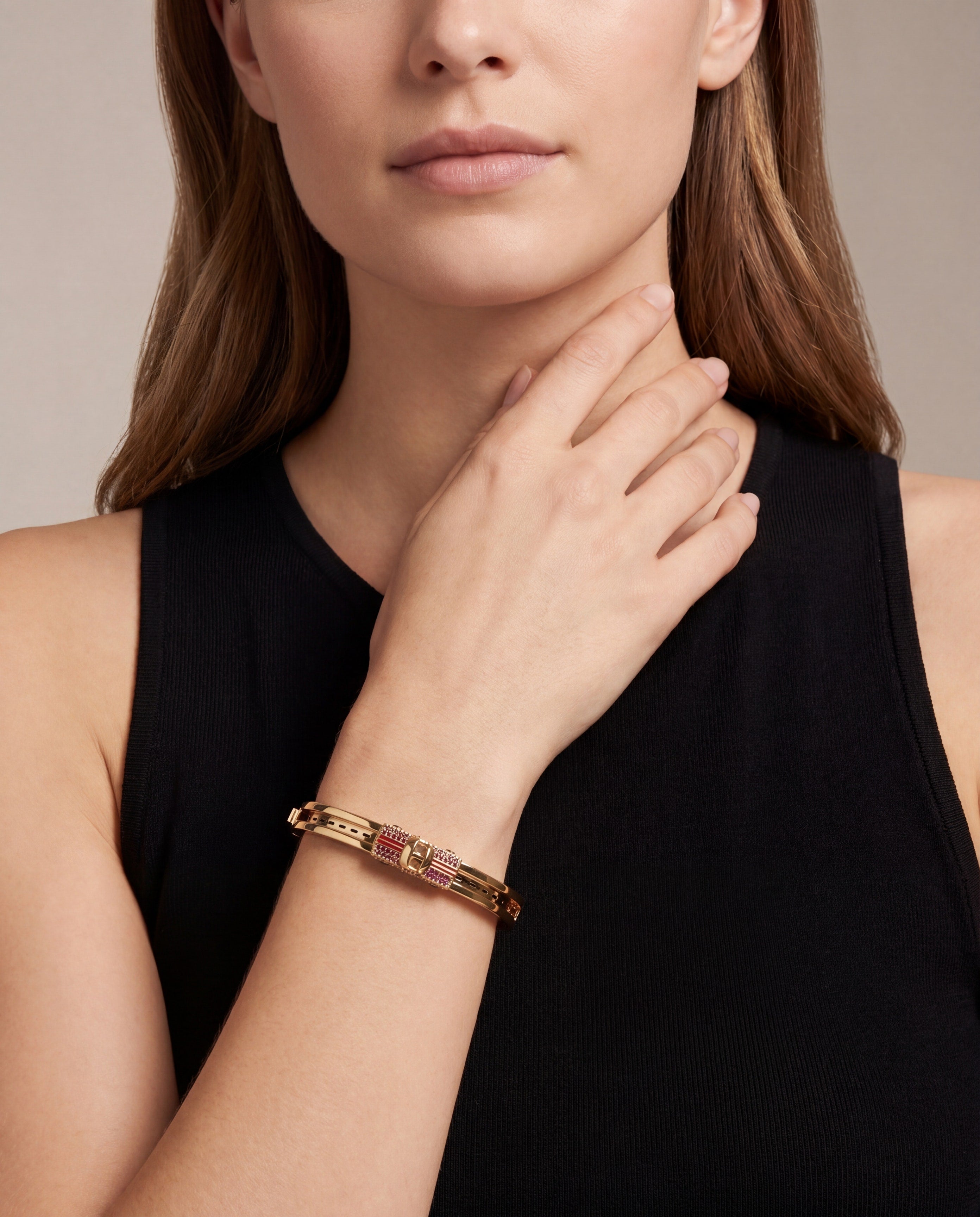 Road Trip Car Fidget Bangle Gold | Alex and Ani