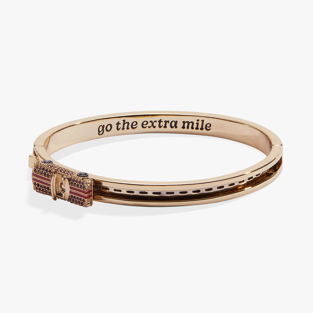Road Trip Car Fidget Bangle Gold | Alex and Ani