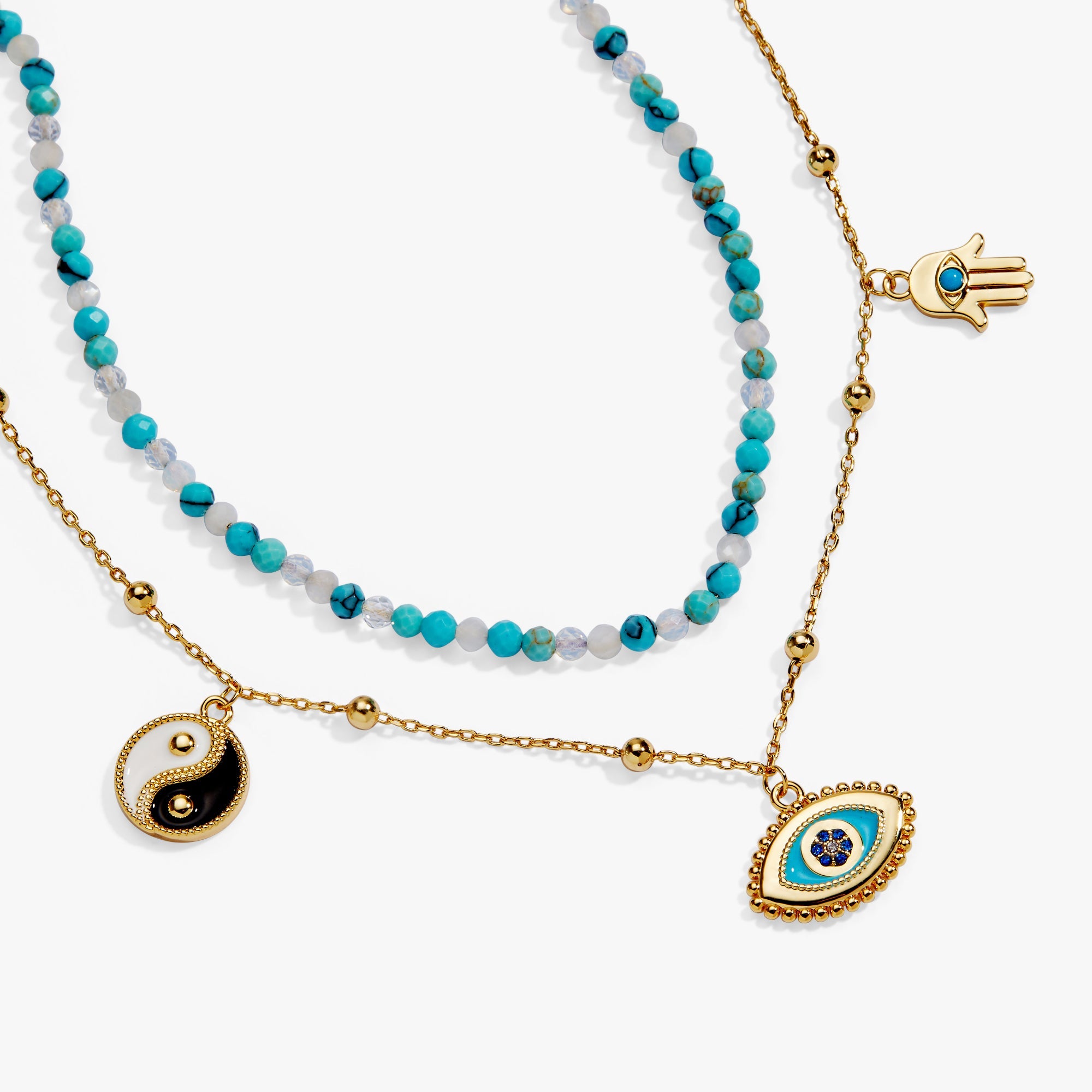 Healing Stone Charm Necklace Gold | Alex and Ani