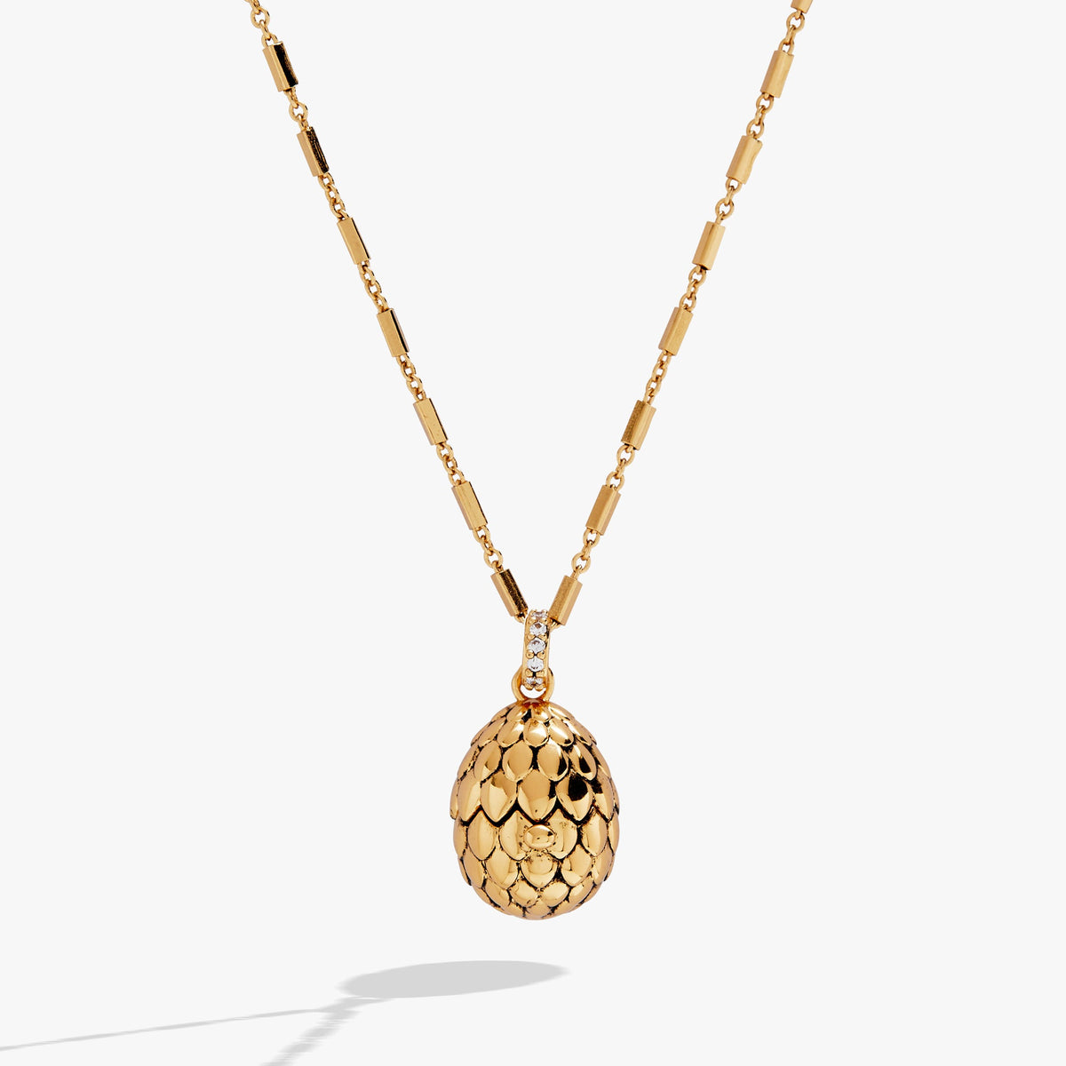 HOUSE OF THE DRAGON™ Dragon Egg Locket Pendant Gold | Alex and Ani
