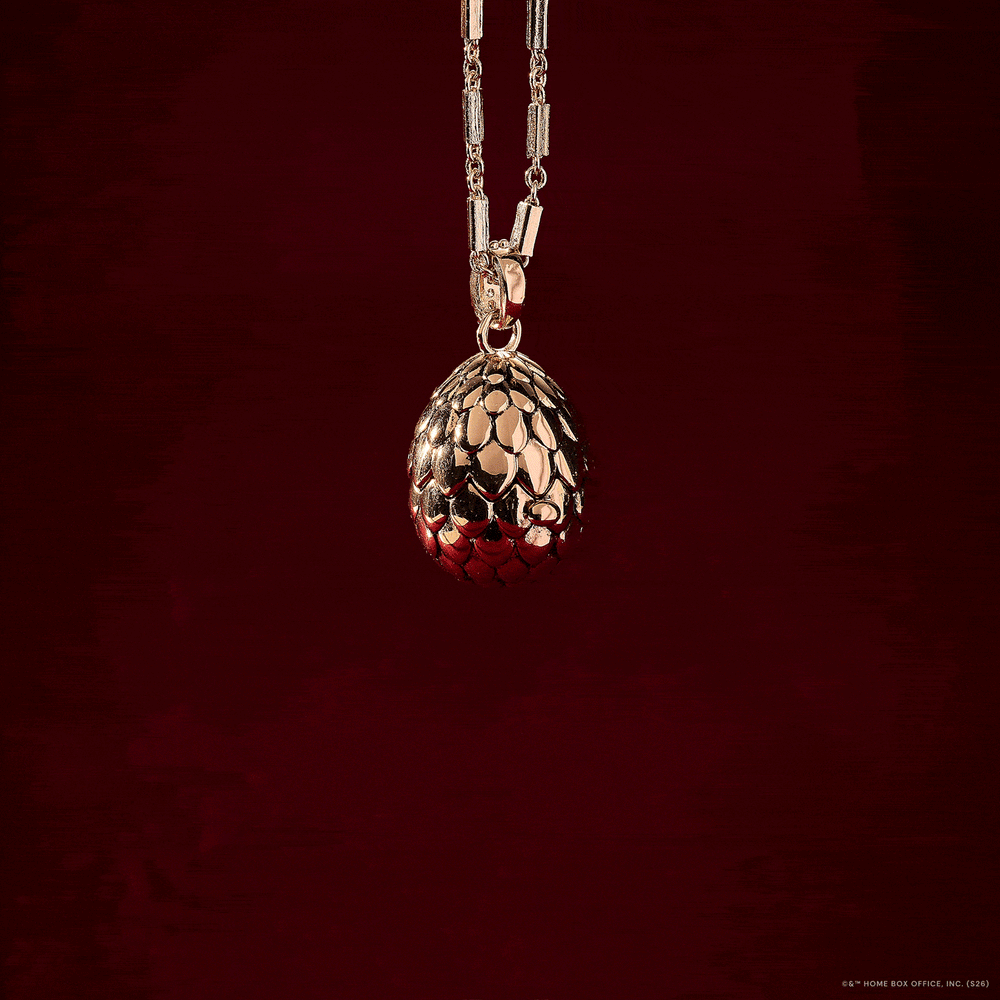 HOUSE OF THE DRAGON™ Dragon Egg Locket Pendant Gold | Alex and Ani
