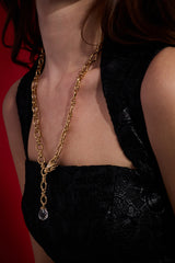 HOUSE OF THE DRAGON™ Syrax Y Necklace Gold | Alex and Ani
