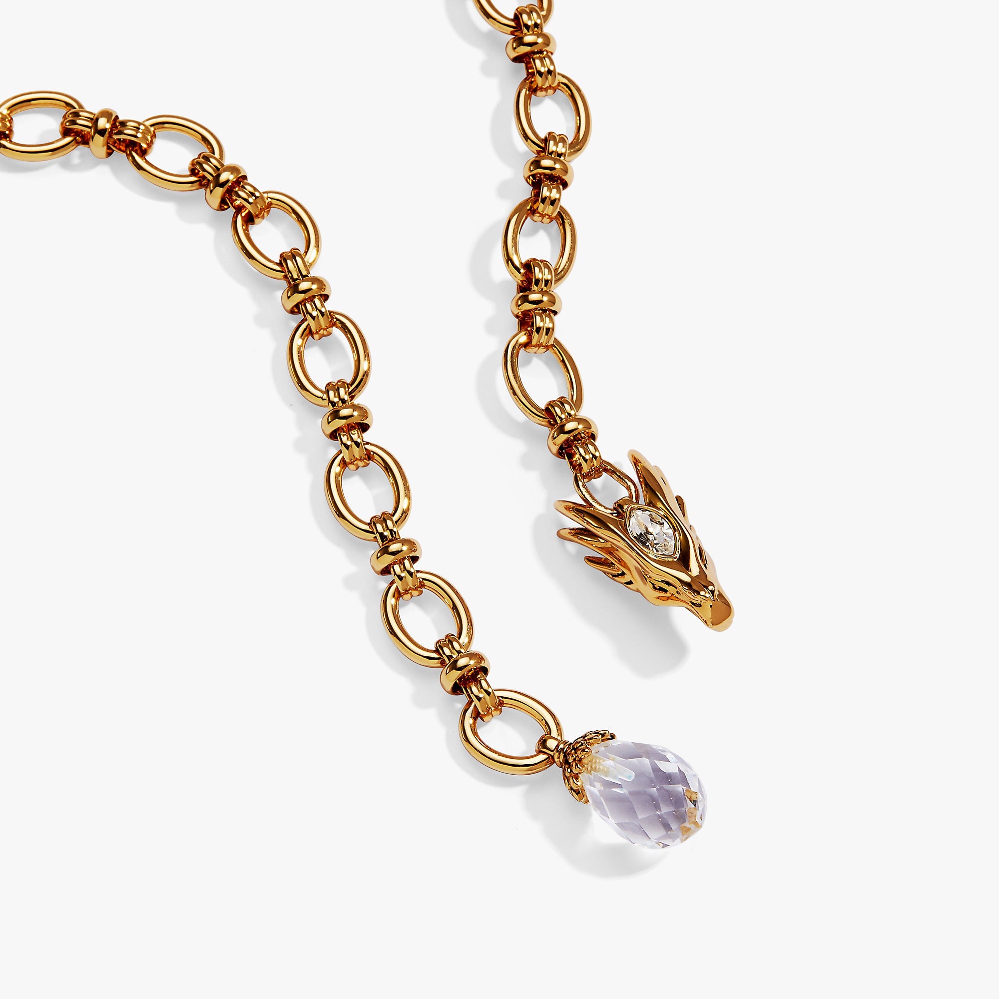 HOUSE OF THE DRAGON™ Syrax Y Necklace Gold | Alex and Ani