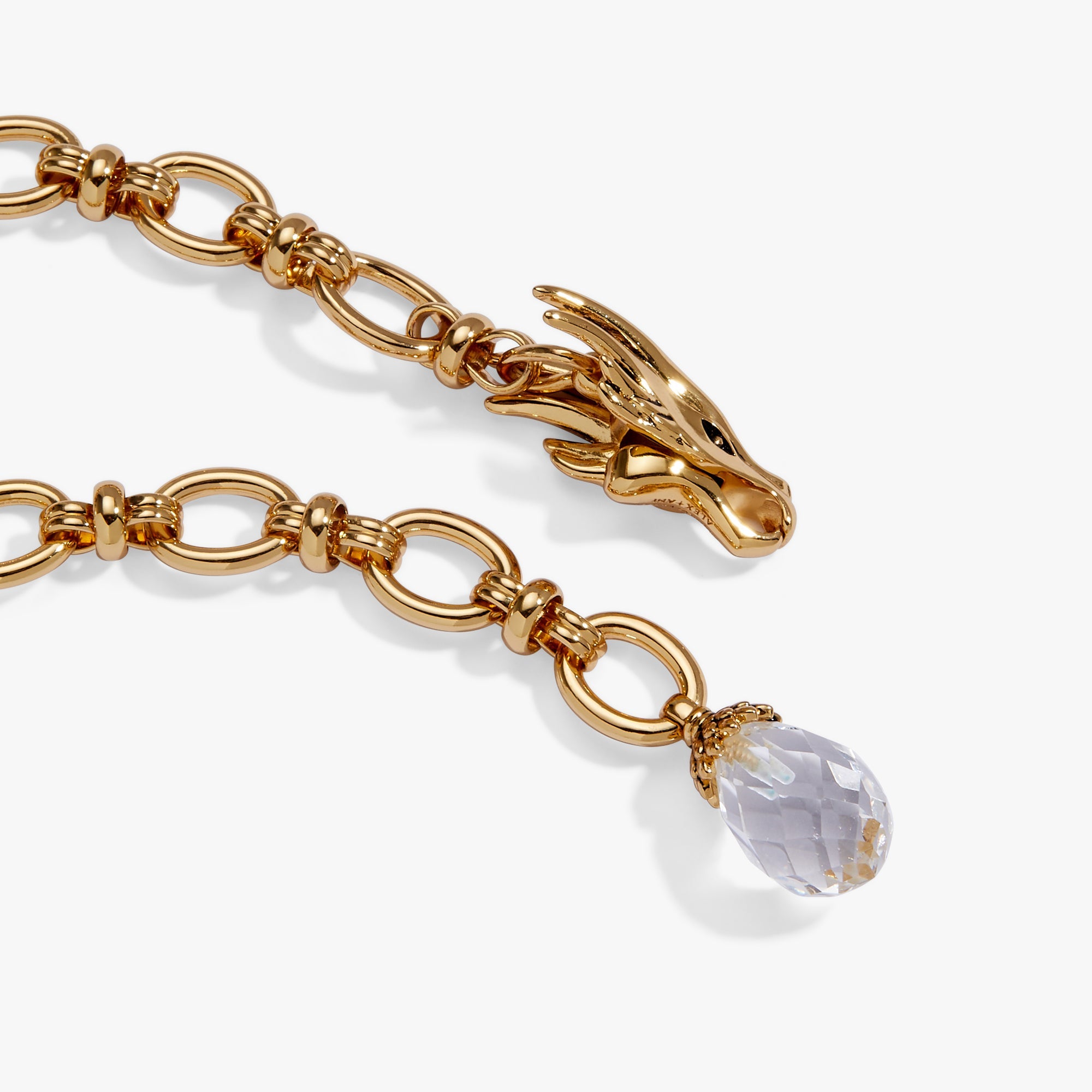 HOUSE OF THE DRAGON™ Syrax Y Necklace Gold | Alex and Ani