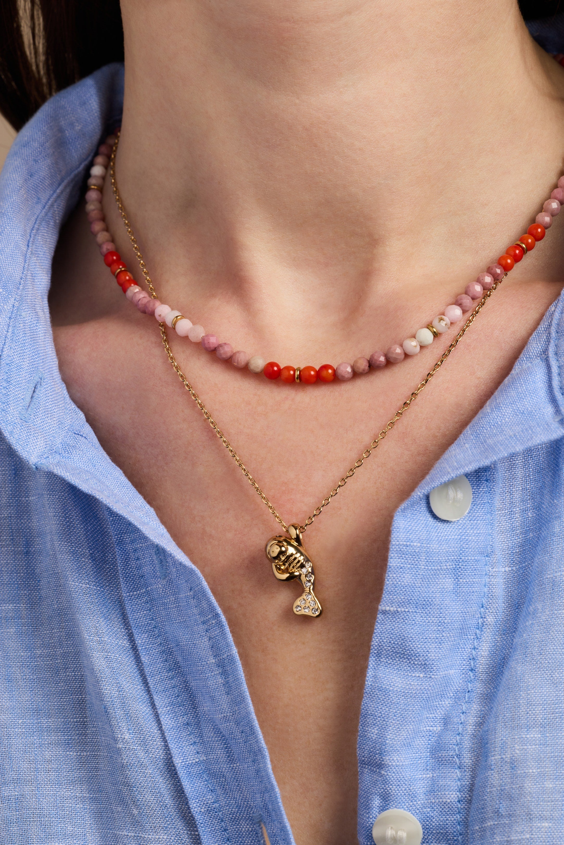 Manatee Pendant Gold | Alex and Ani