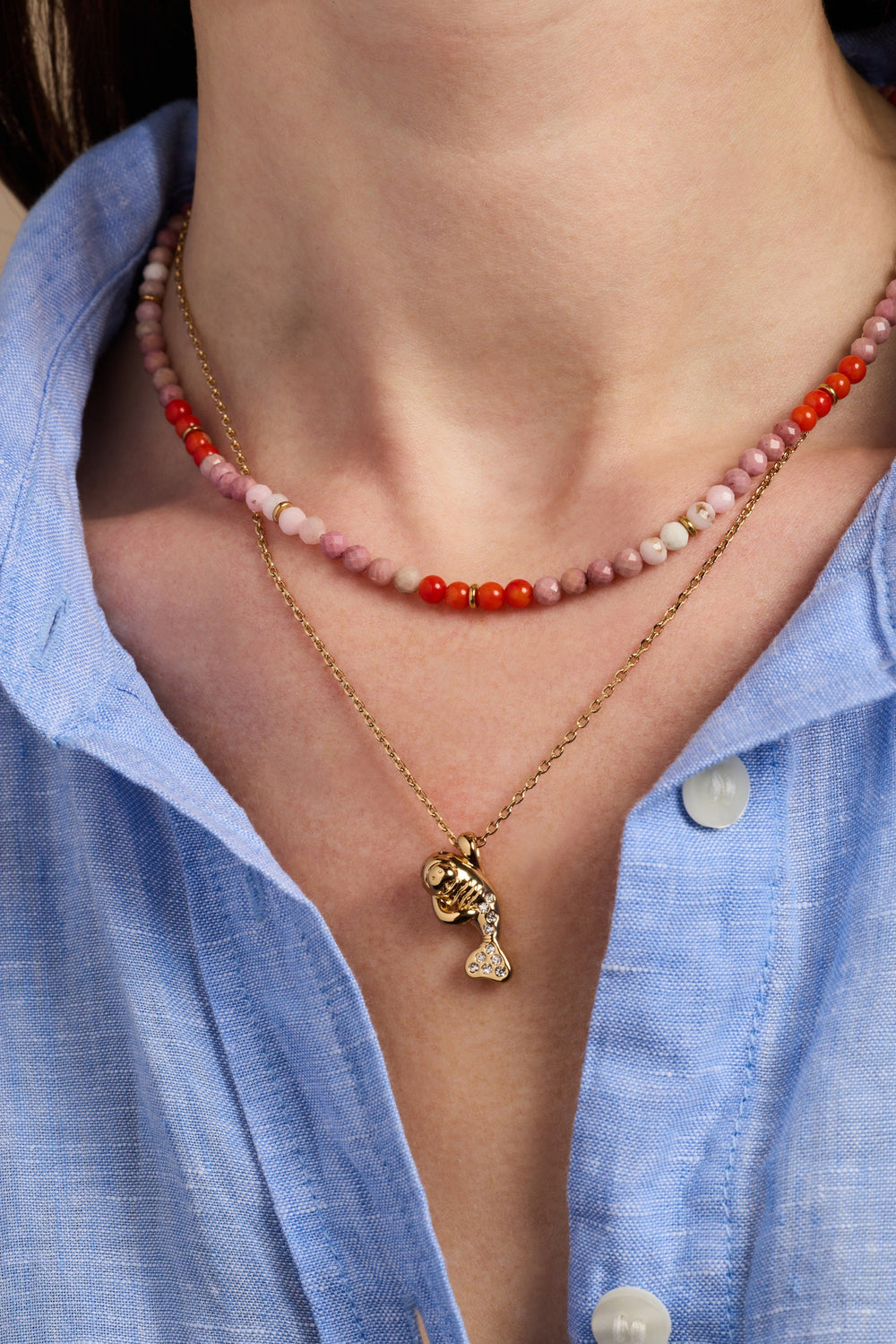 Manatee Pendant Gold | Alex and Ani