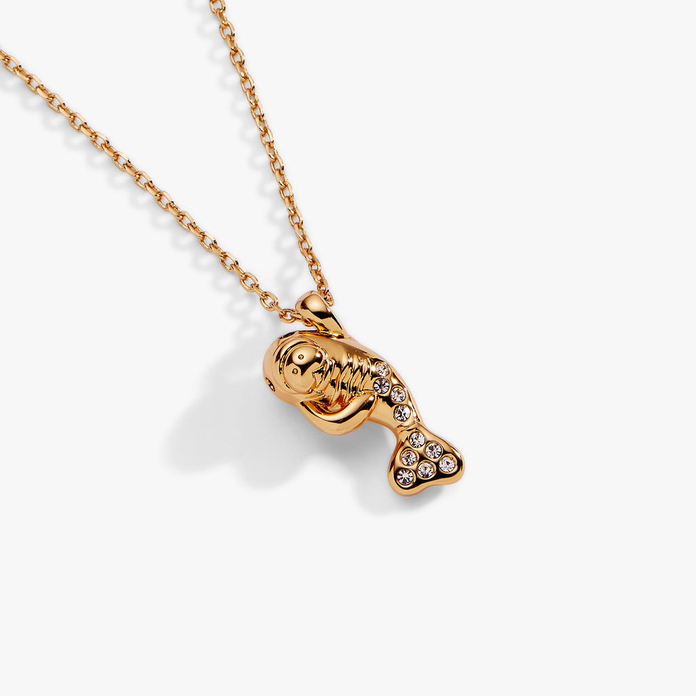 Manatee Pendant Gold | Alex and Ani