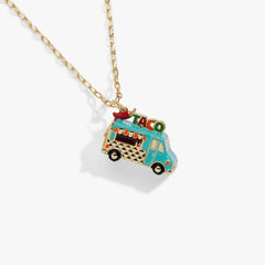 Taco Truck Necklace Gold | Alex and Ani