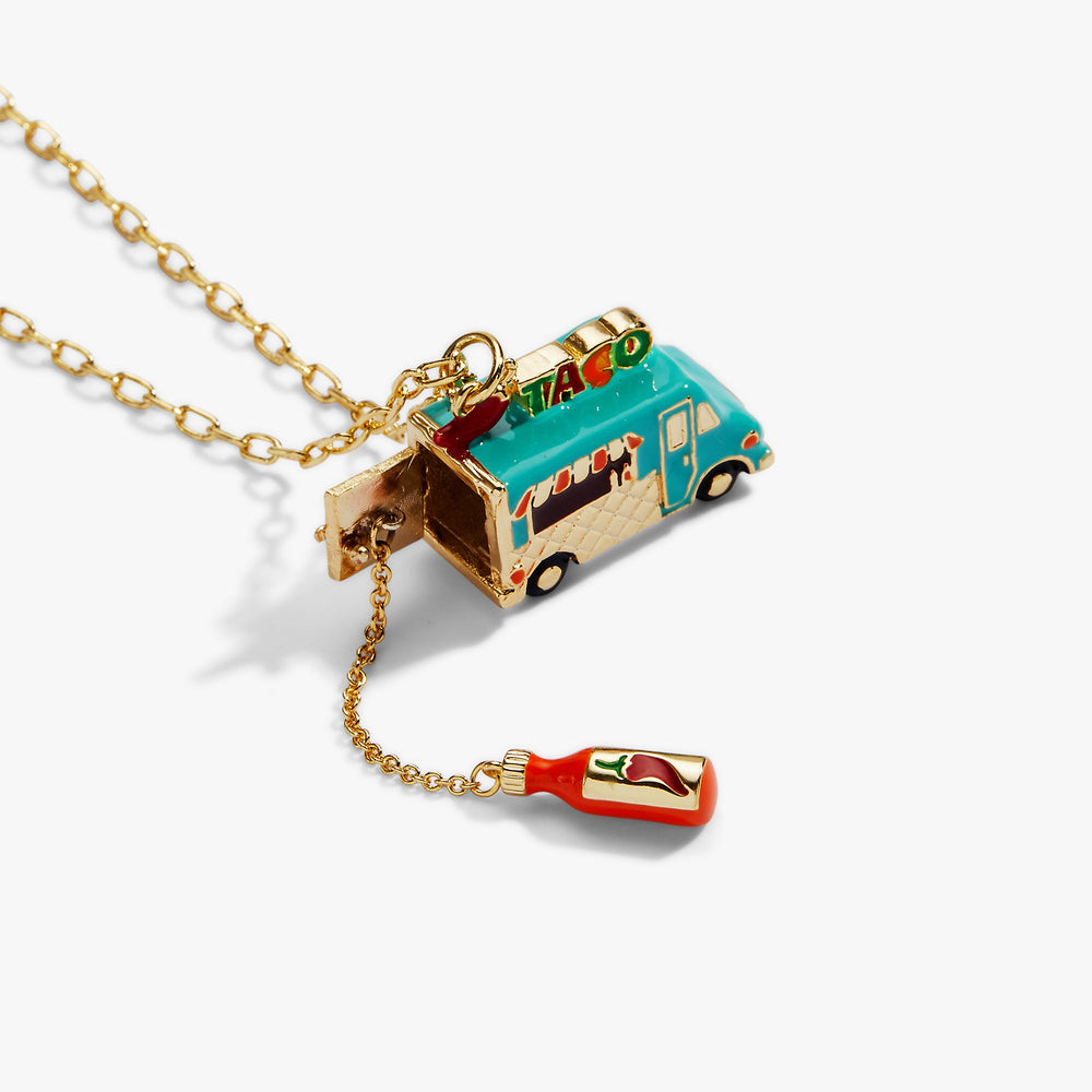 Taco Truck Necklace Gold | Alex and Ani