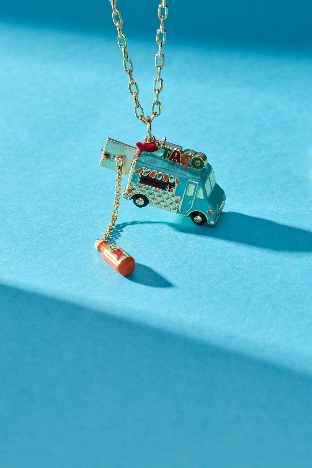 Taco Truck Necklace Gold | Alex and Ani