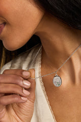 Birds of a Feather Locket Pendant Stainless Steel Silver | Alex and Ani