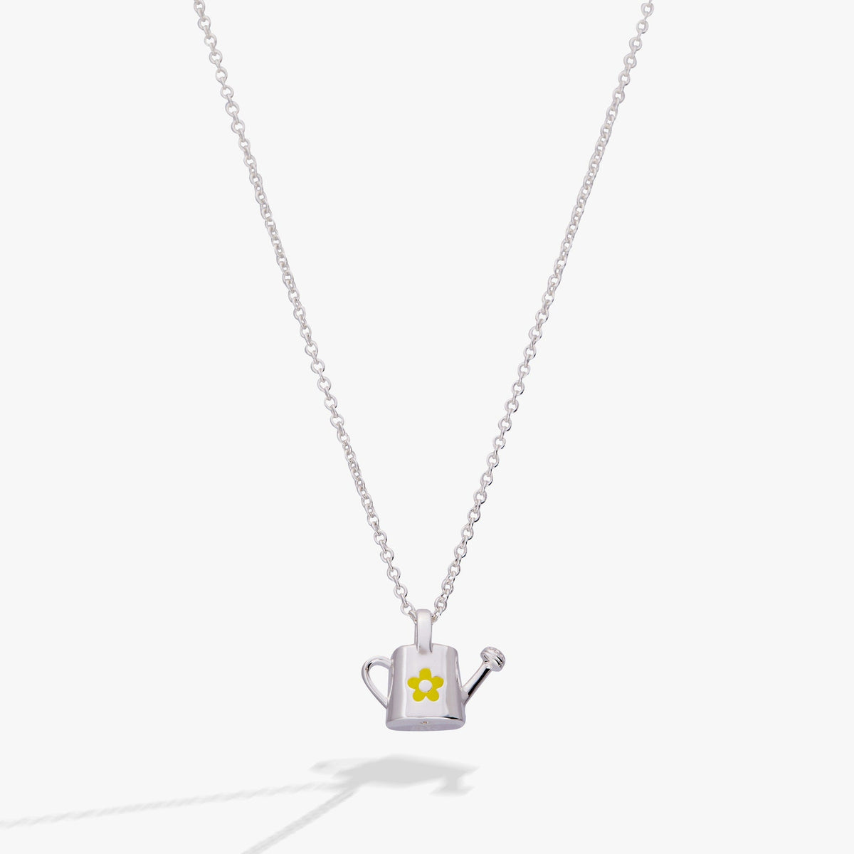 Watering Can Pendant Necklace Silver | Alex and Ani