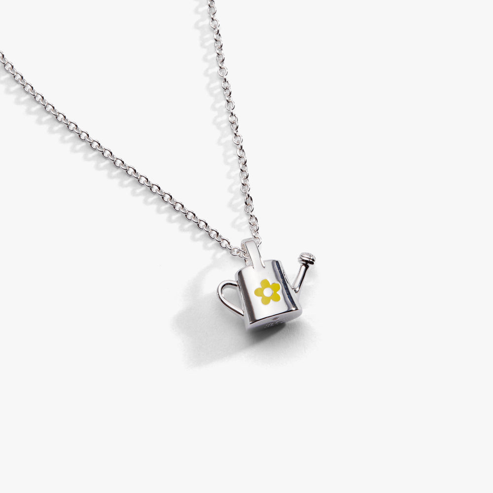 Watering Can Pendant Necklace Silver | Alex and Ani