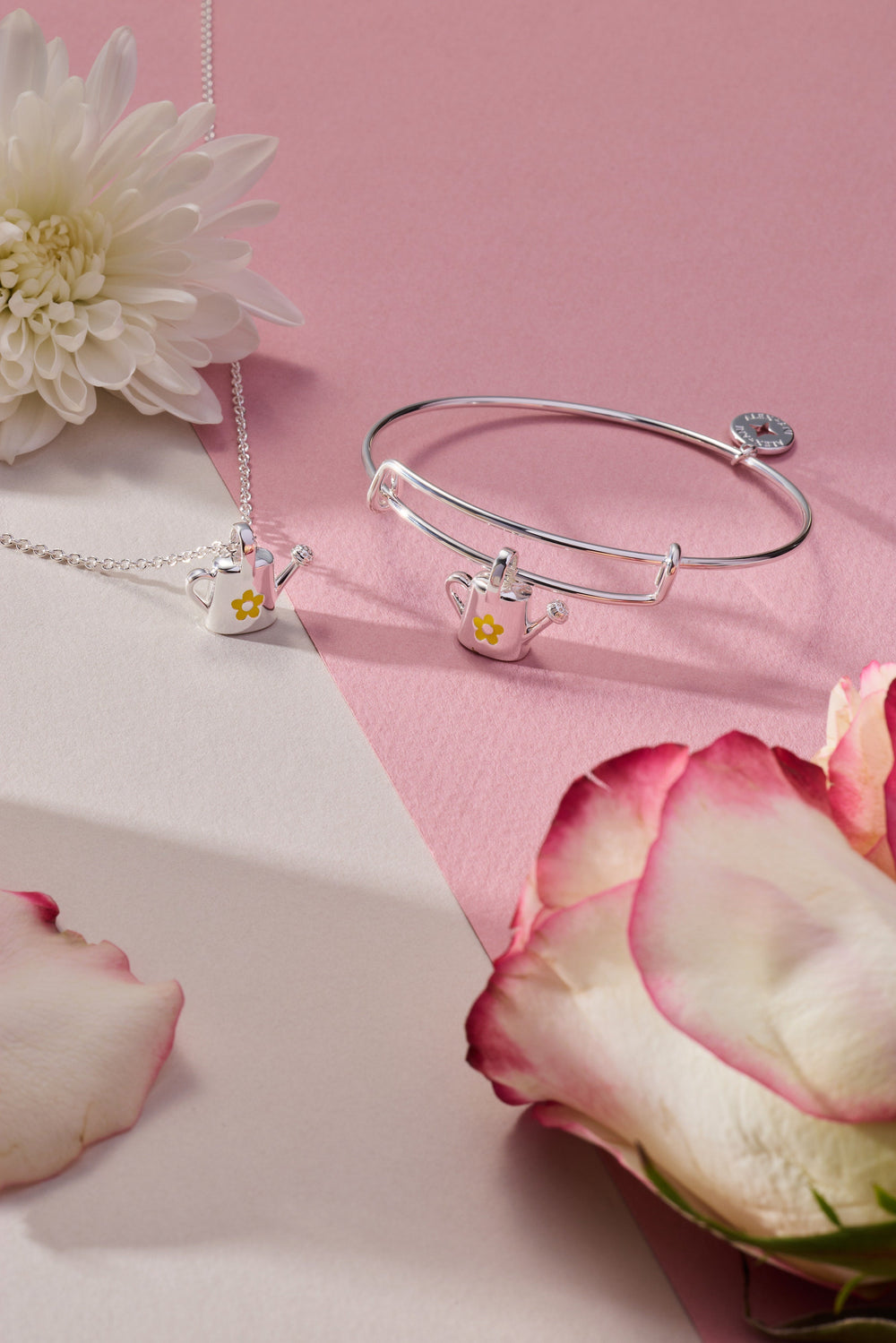 Watering Can Pendant Necklace Silver | Alex and Ani