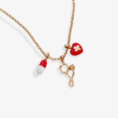 Unsung Hero' Healthcare Charm Necklace
    
    
    
       Gold | Alex and Ani