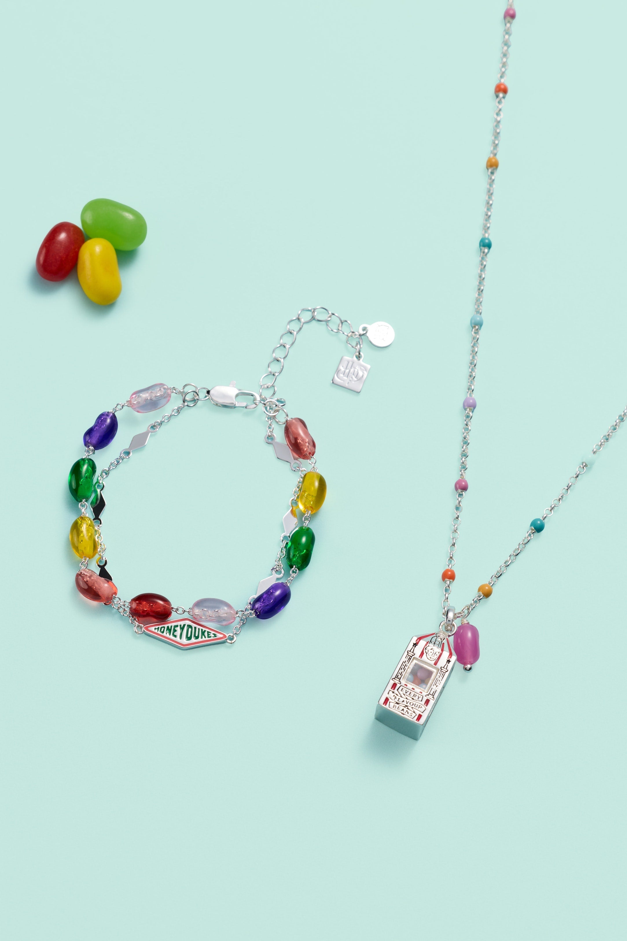Harry Potter™ Sweet Nostalgia Bertie Bott's Necklace Silver | Alex and Ani
