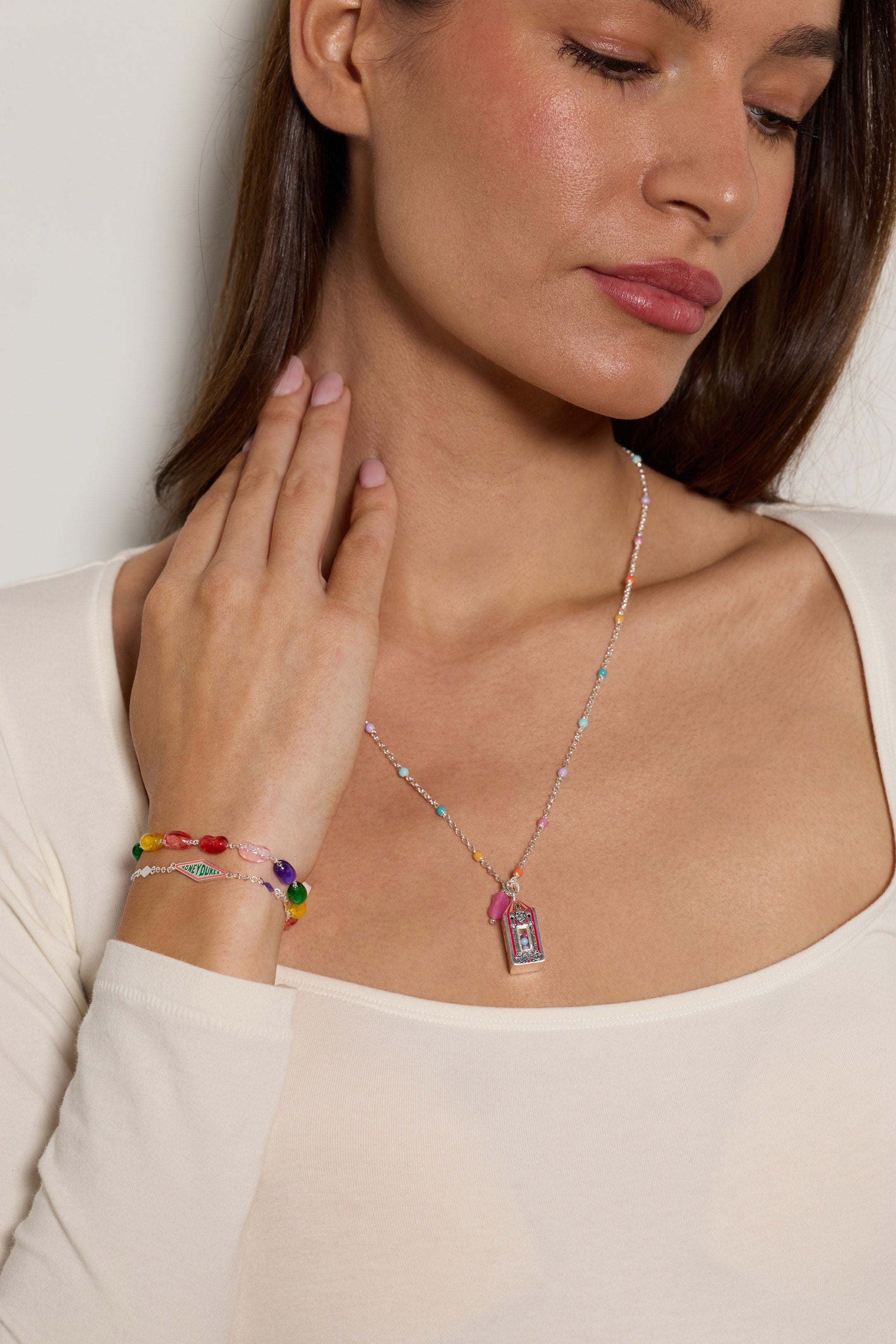 Harry Potter™ Sweet Nostalgia Bertie Bott's Necklace Silver | Alex and Ani