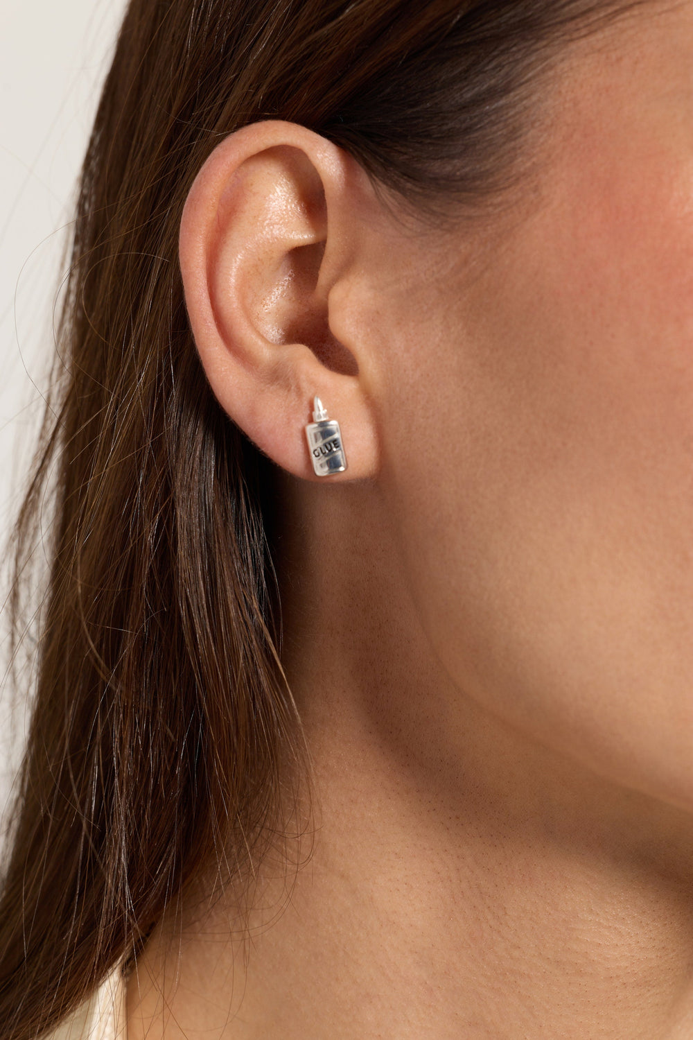 Holding Us All Together' Glue & Stapler Stud Earring Set
    
    
    
       Silver | Alex and Ani