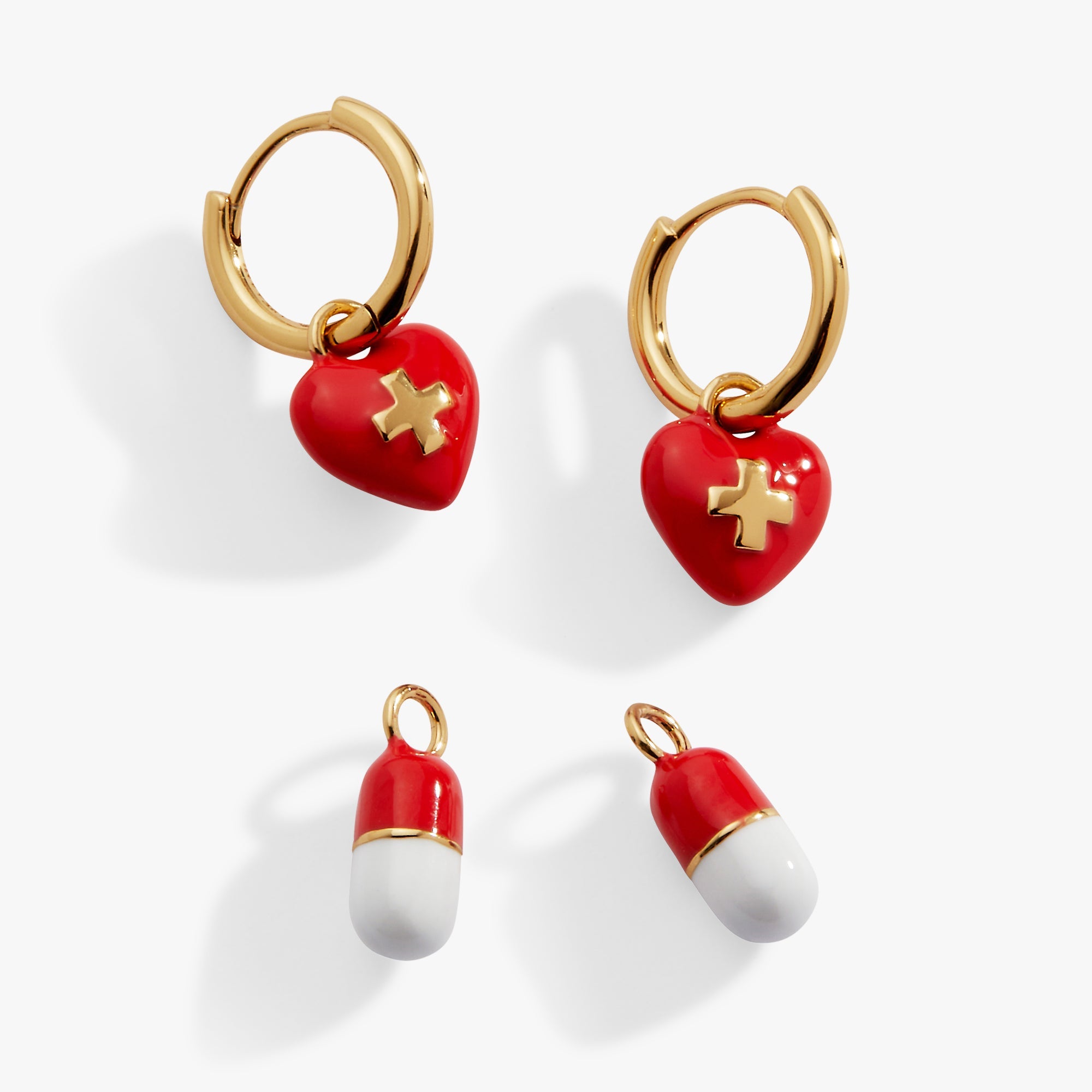 Unsung Hero' Healthcare Earring Set
    
    
    
       Gold | Alex and Ani