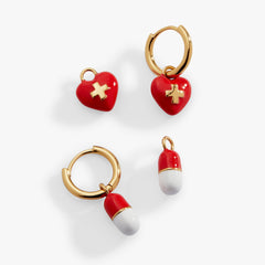 Unsung Hero' Healthcare Earring Set
    
    
    
       Gold | Alex and Ani