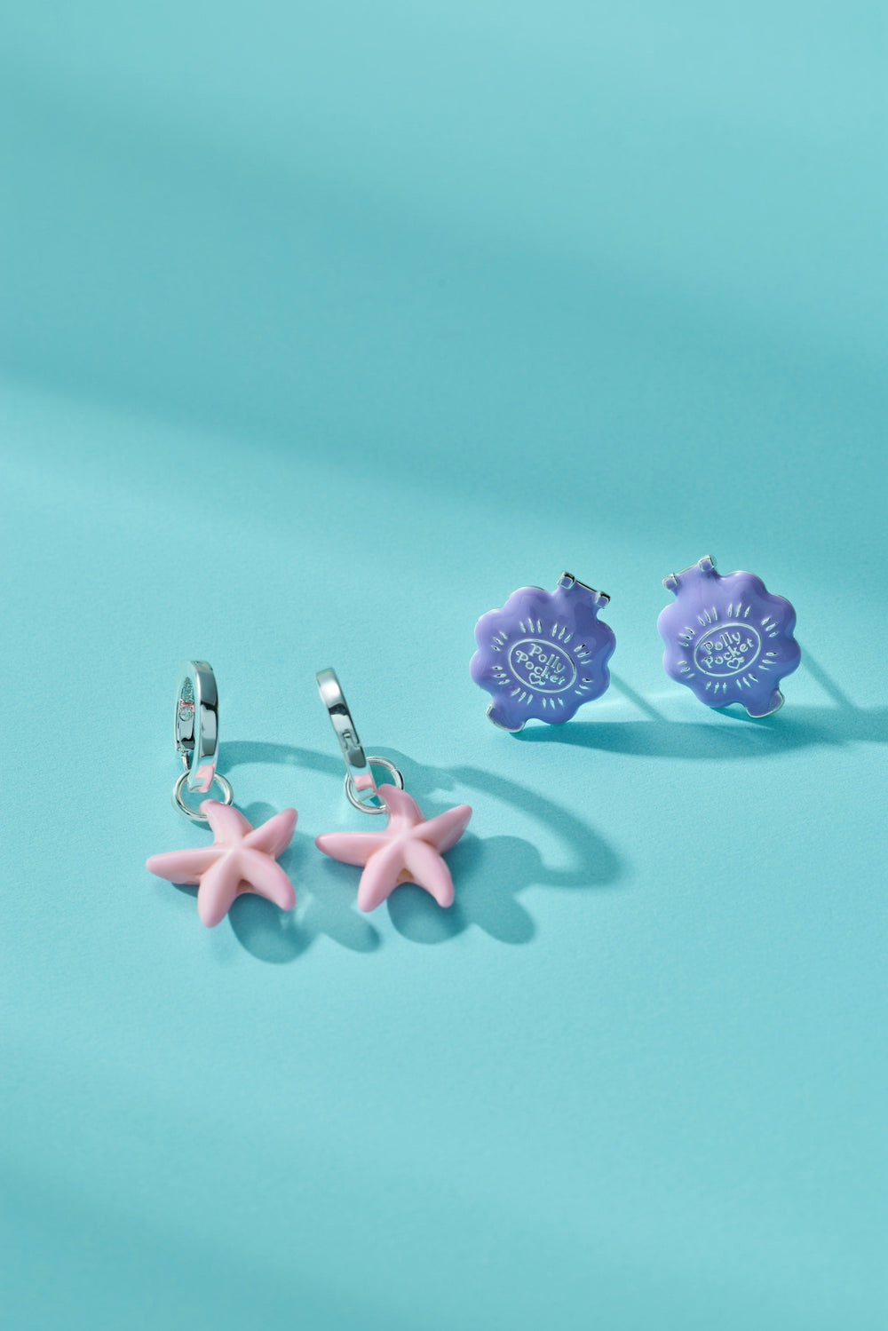 Polly Pocket™ Limited Edition Pool Party Earring Set of 2 Silver | Alex and Ani