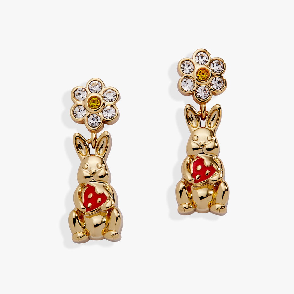 Bunny Drop Earrings Gold | Alex and Ani