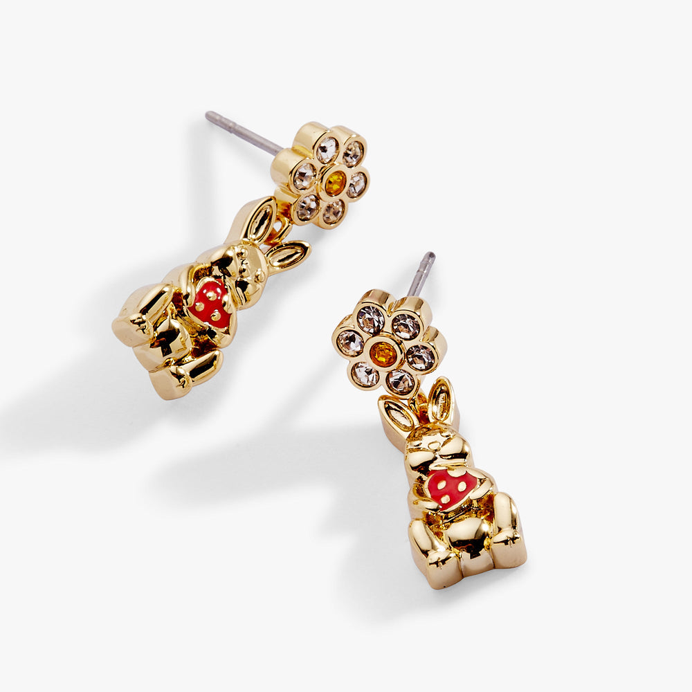 Bunny Drop Earrings Gold | Alex and Ani