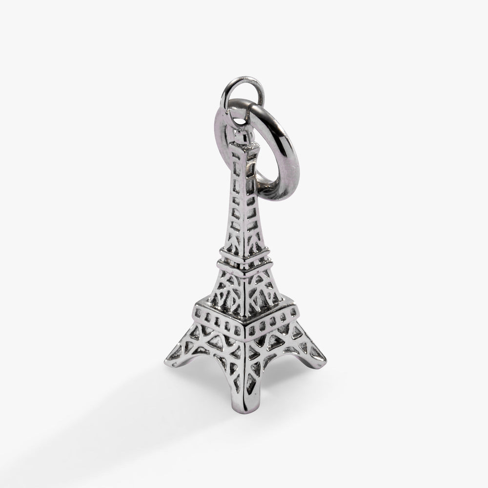 Eiffel Tower Charm Stainless Steel Silver | Alex and Ani