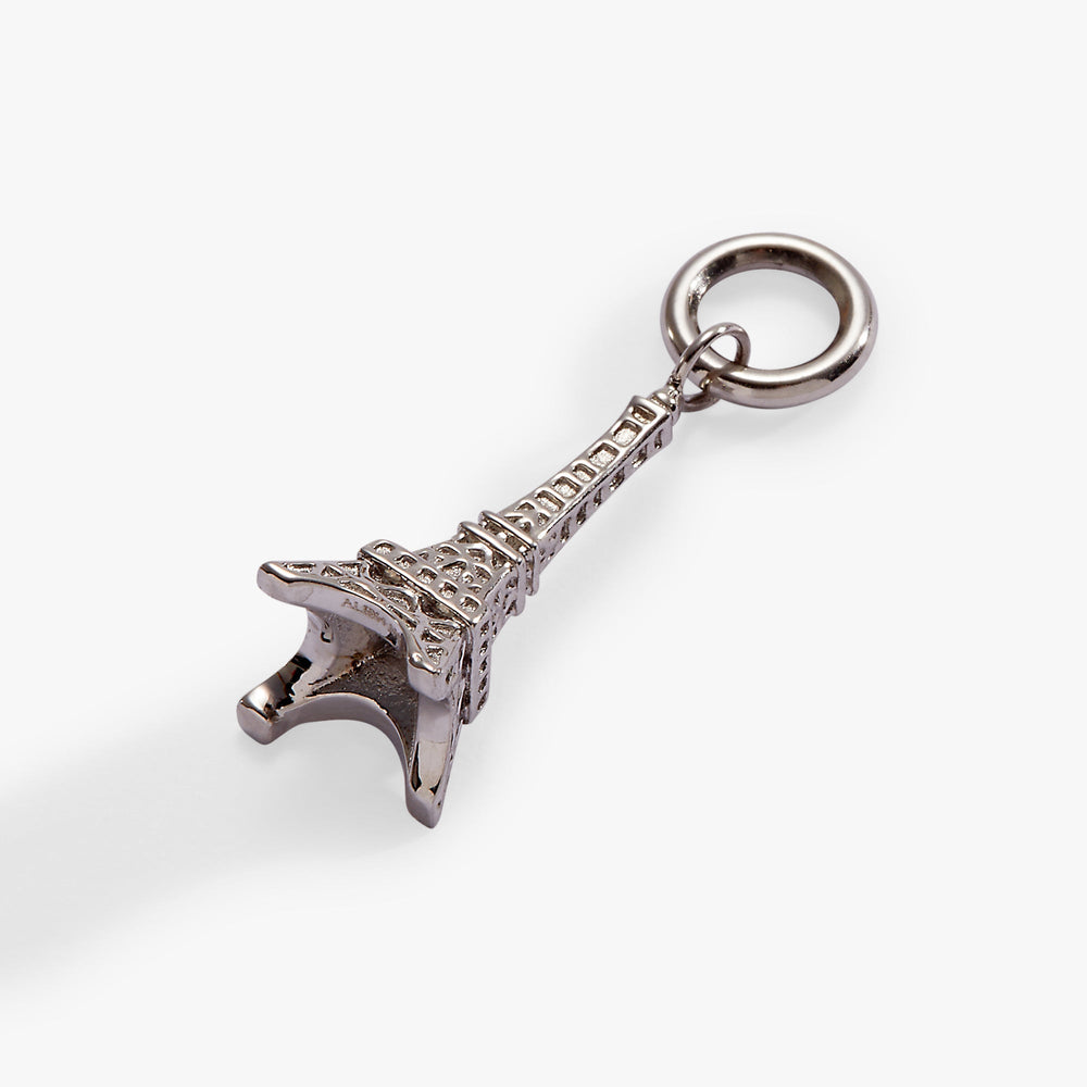 Eiffel Tower Charm Stainless Steel Silver | Alex and Ani