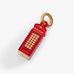 Phonebooth Charm Stainless Steel Gold | Alex and Ani