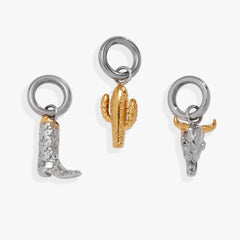 Desert Vacation Mini Charm Set Two Tone - Stainless Steel | Alex and Ani