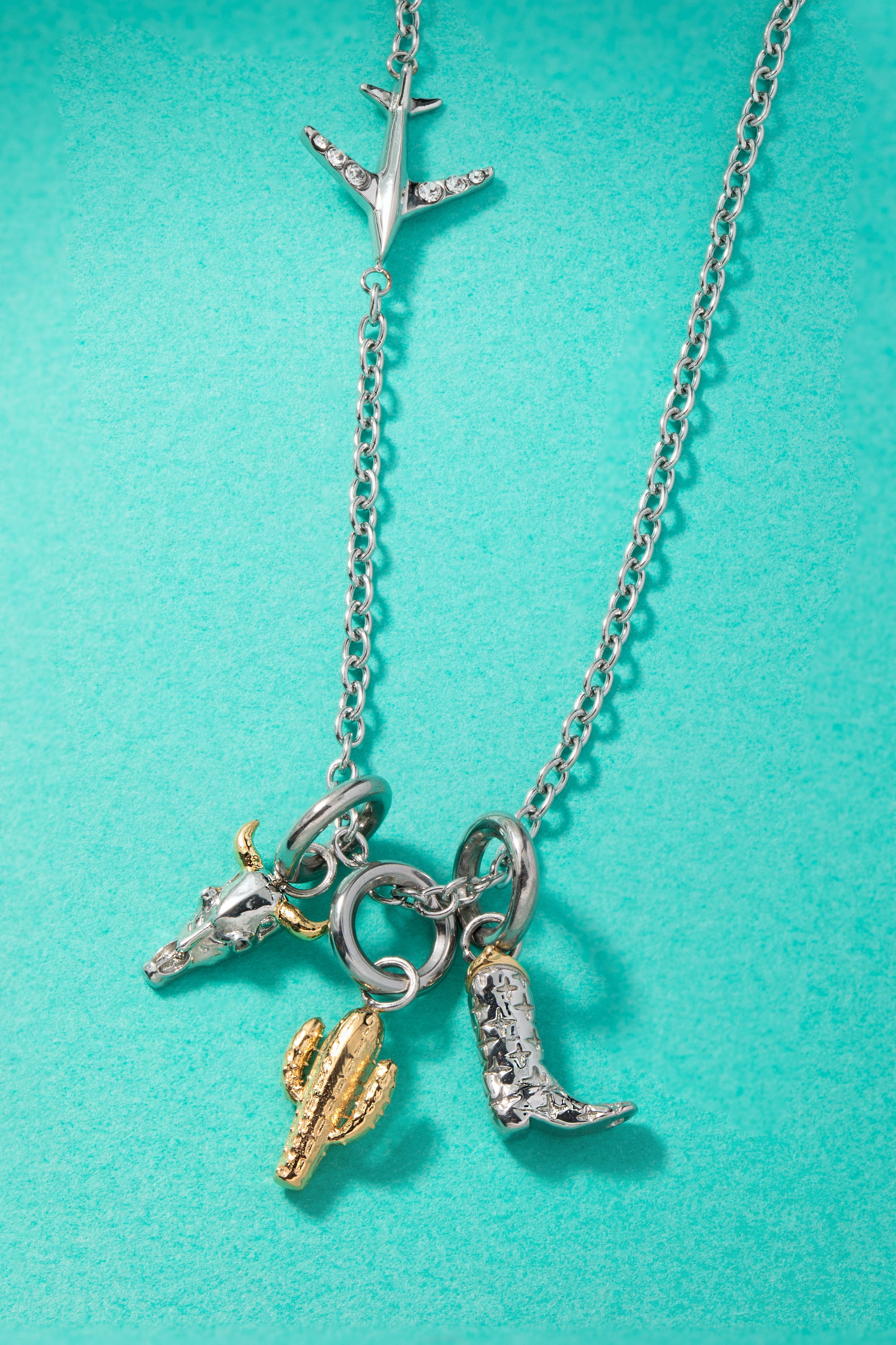 Desert Vacation Mini Charm Set Two Tone - Stainless Steel | Alex and Ani
