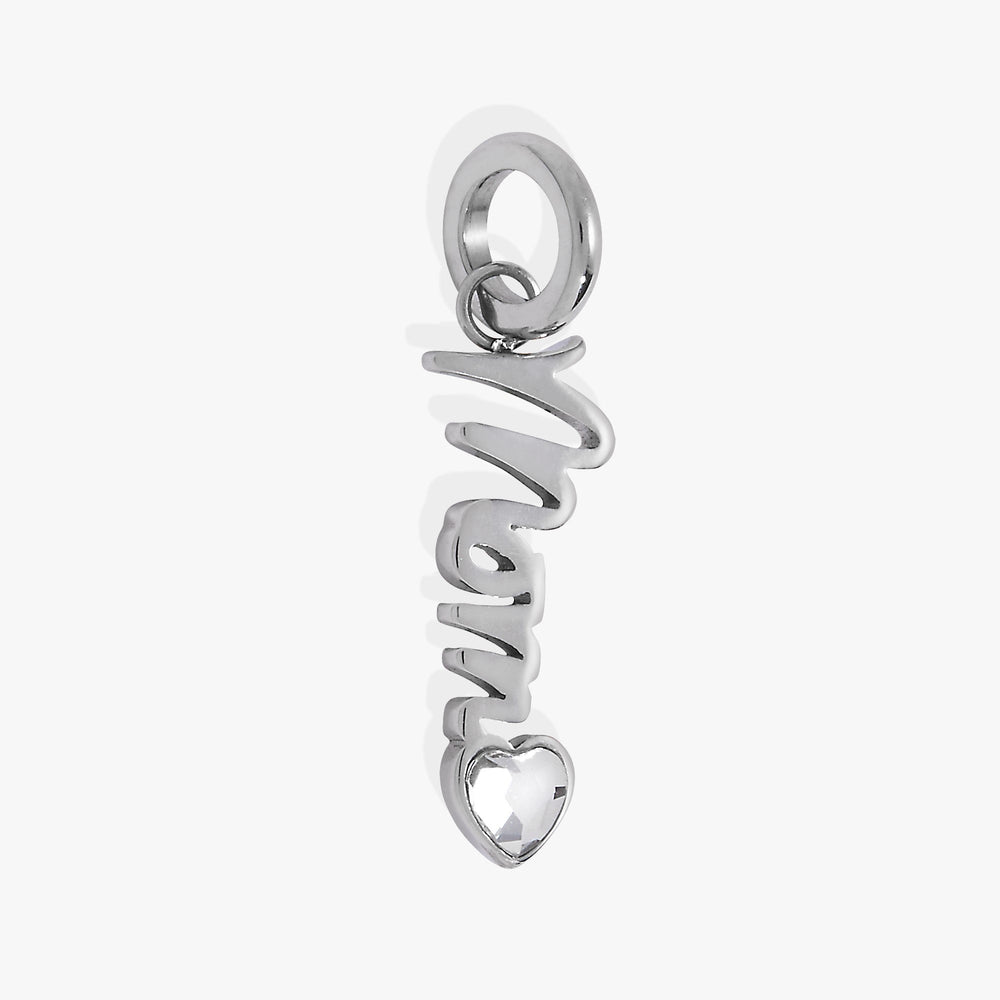 Mom' Elongated Interchangeable Charm
    
    
    
       Stainless Steel Gold | Alex and Ani