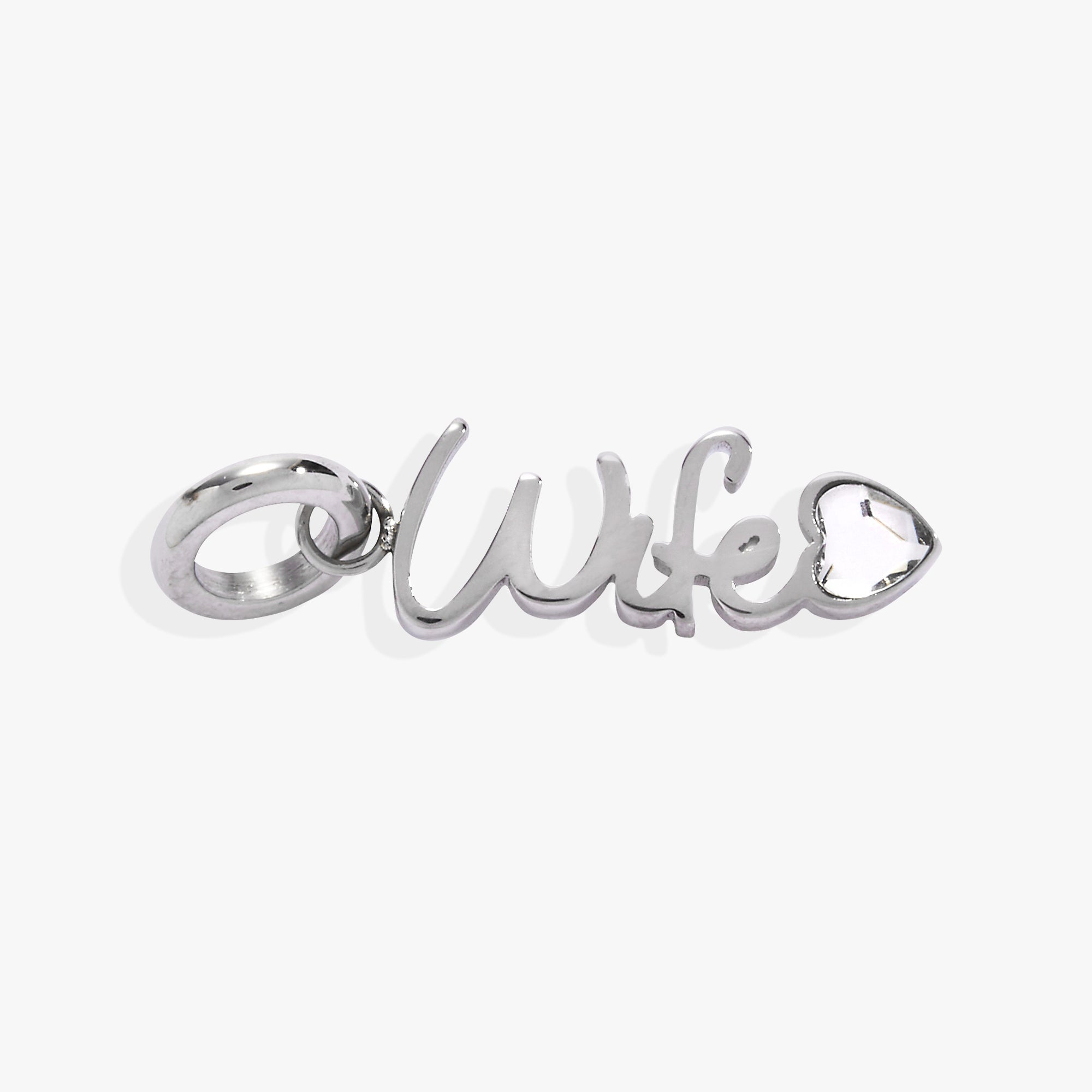 Wife' Elongated Interchangeable Charm
    
    
    
       Stainless Steel Gold | Alex and Ani