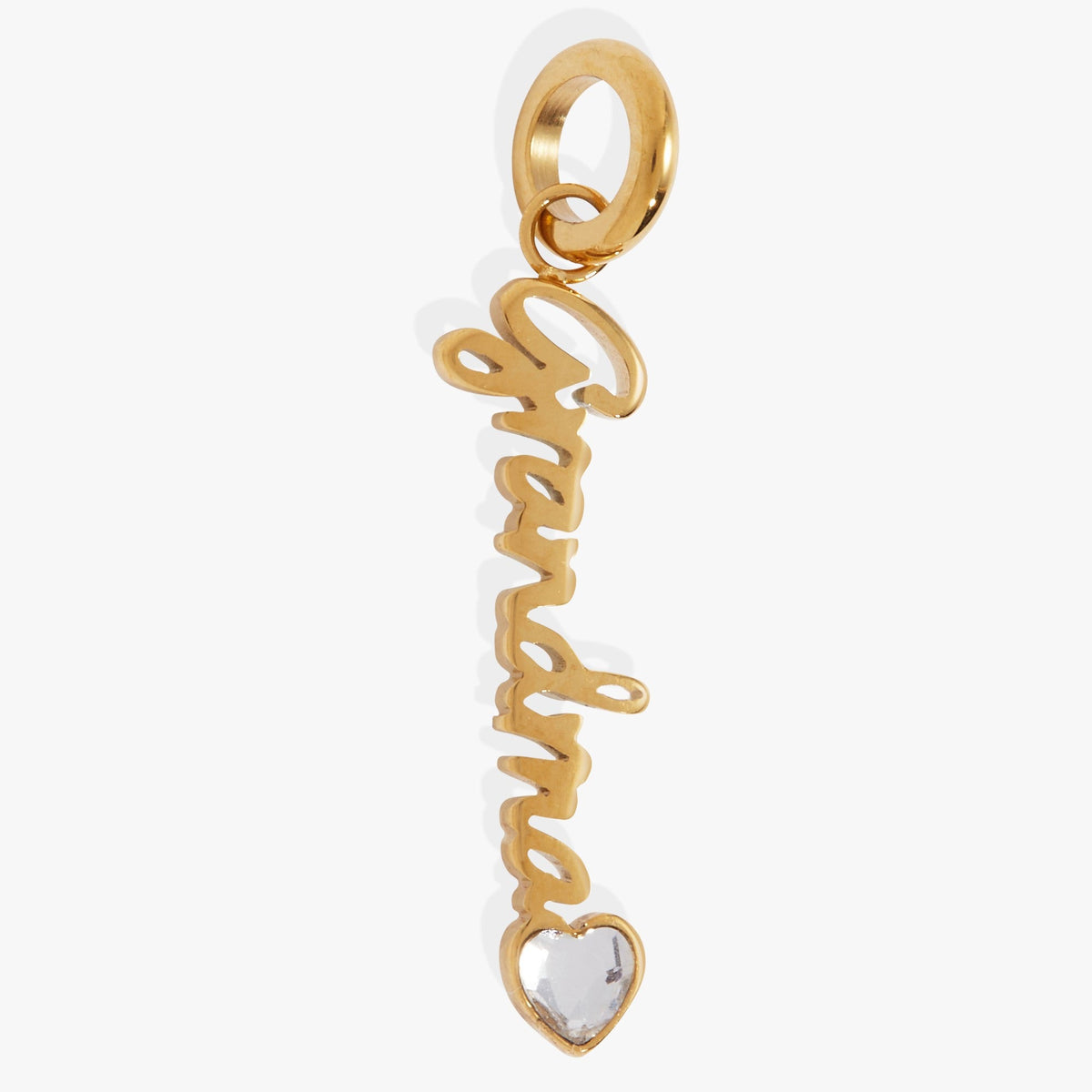 Grandma' Elongated Interchangeable Charm
    
    
    
       Stainless Steel Gold | Alex and Ani