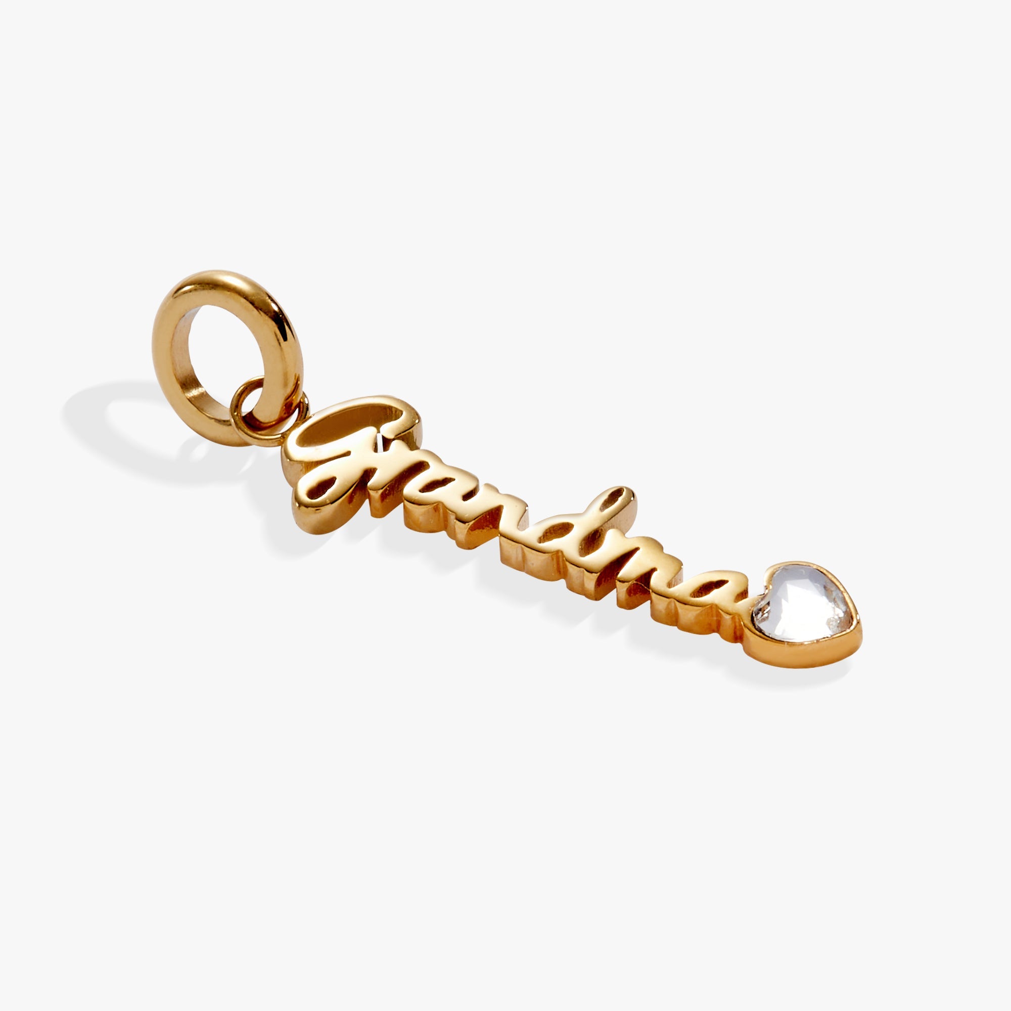 Grandma' Elongated Interchangeable Charm
    
    
    
       Stainless Steel Gold | Alex and Ani