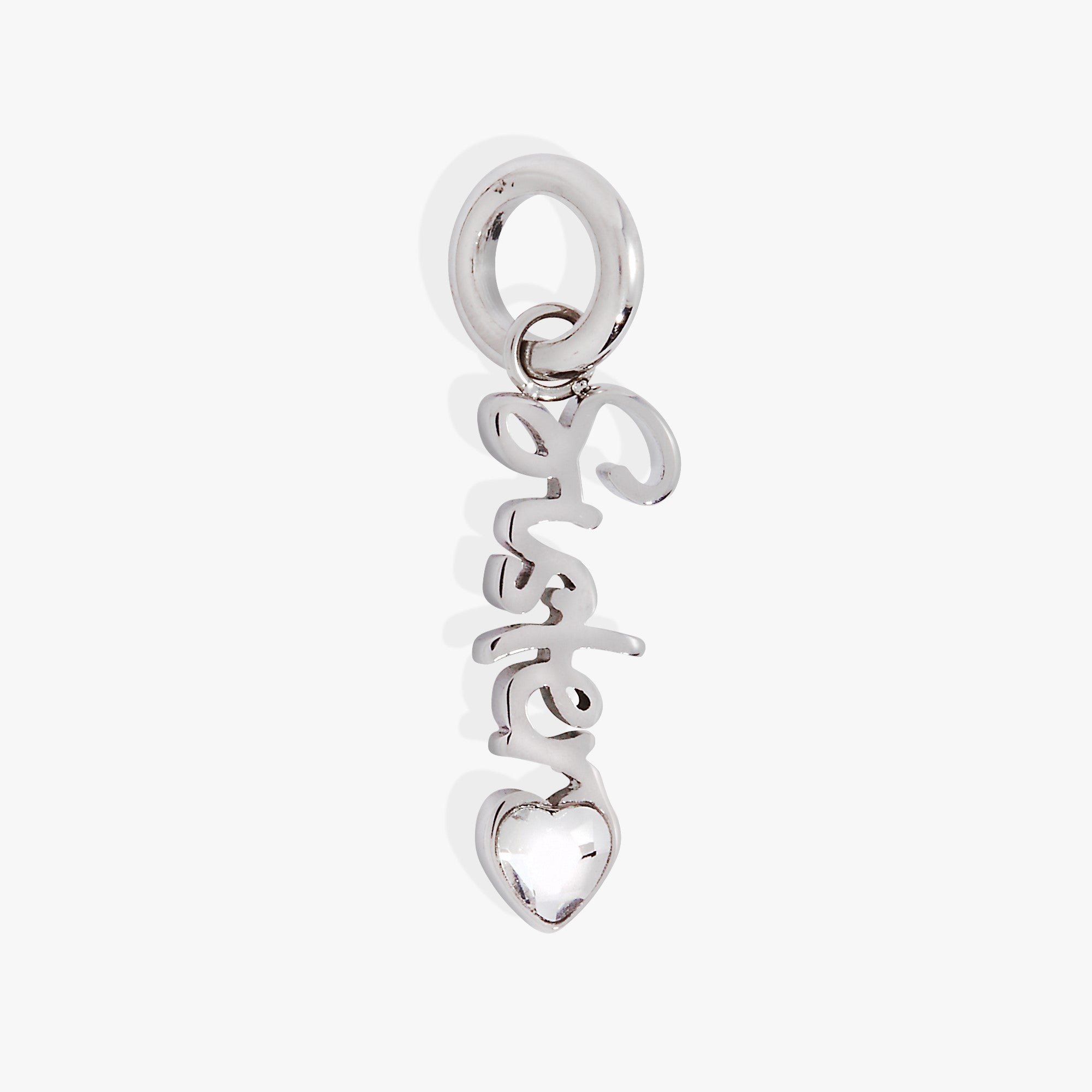 Sister' Elongated Interchangeable Charm
    
    
    
       Stainless Steel Gold | Alex and Ani
