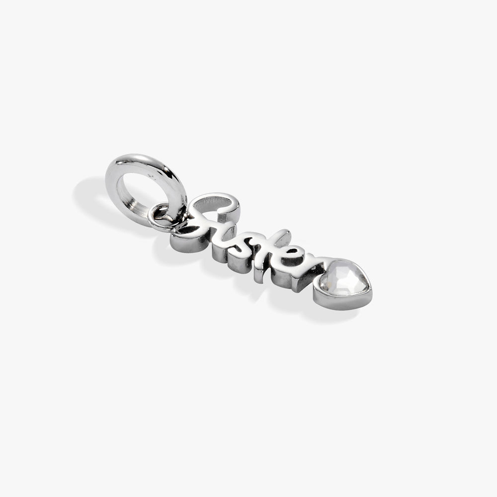 Sister' Elongated Interchangeable Charm
    
    
    
       Stainless Steel Gold | Alex and Ani