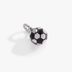 Interchangeable Charms - Soccer Ball Stainless Steel Silver | Alex and Ani