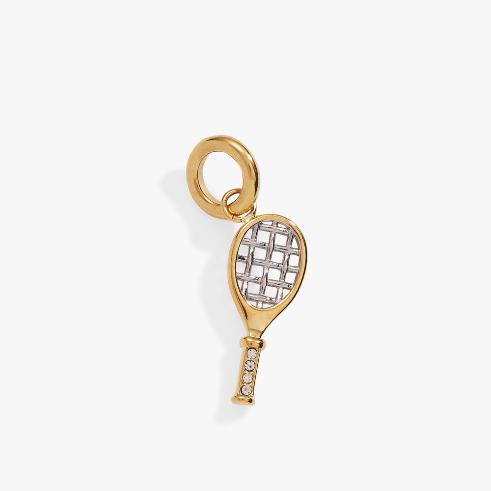 Interchangeable Charms - Tennis Racket Two Tone - Stainless Steel | Alex and Ani