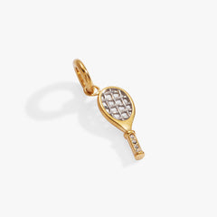 Interchangeable Charms - Tennis Racket Two Tone - Stainless Steel | Alex and Ani