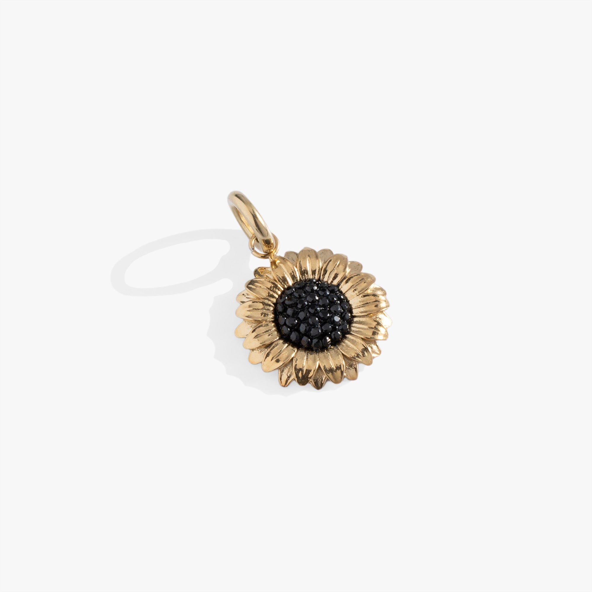 Sunflower Interchangeable Charm Two Tone - Stainless Steel | Alex and Ani