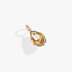 Oyster Interchangeable Charm Stainless Steel Gold | Alex and Ani