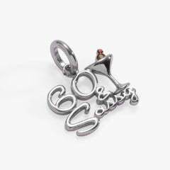 60 & Sassy Charm Stainless Steel Silver | Alex and Ani
