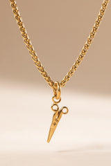 Scissors Charm Stainless Steel Gold | Alex and Ani