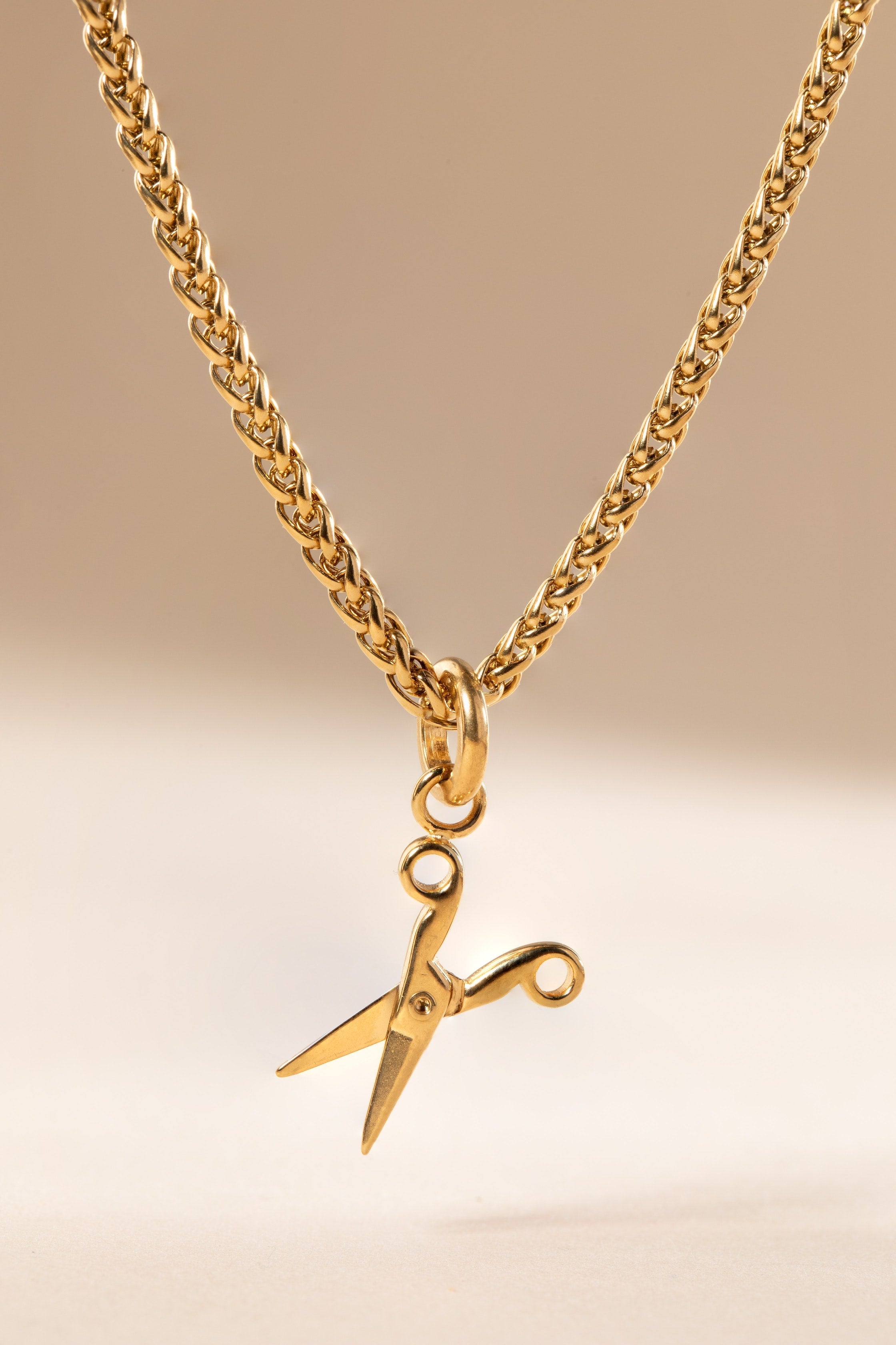 Scissors Charm Stainless Steel Gold | Alex and Ani