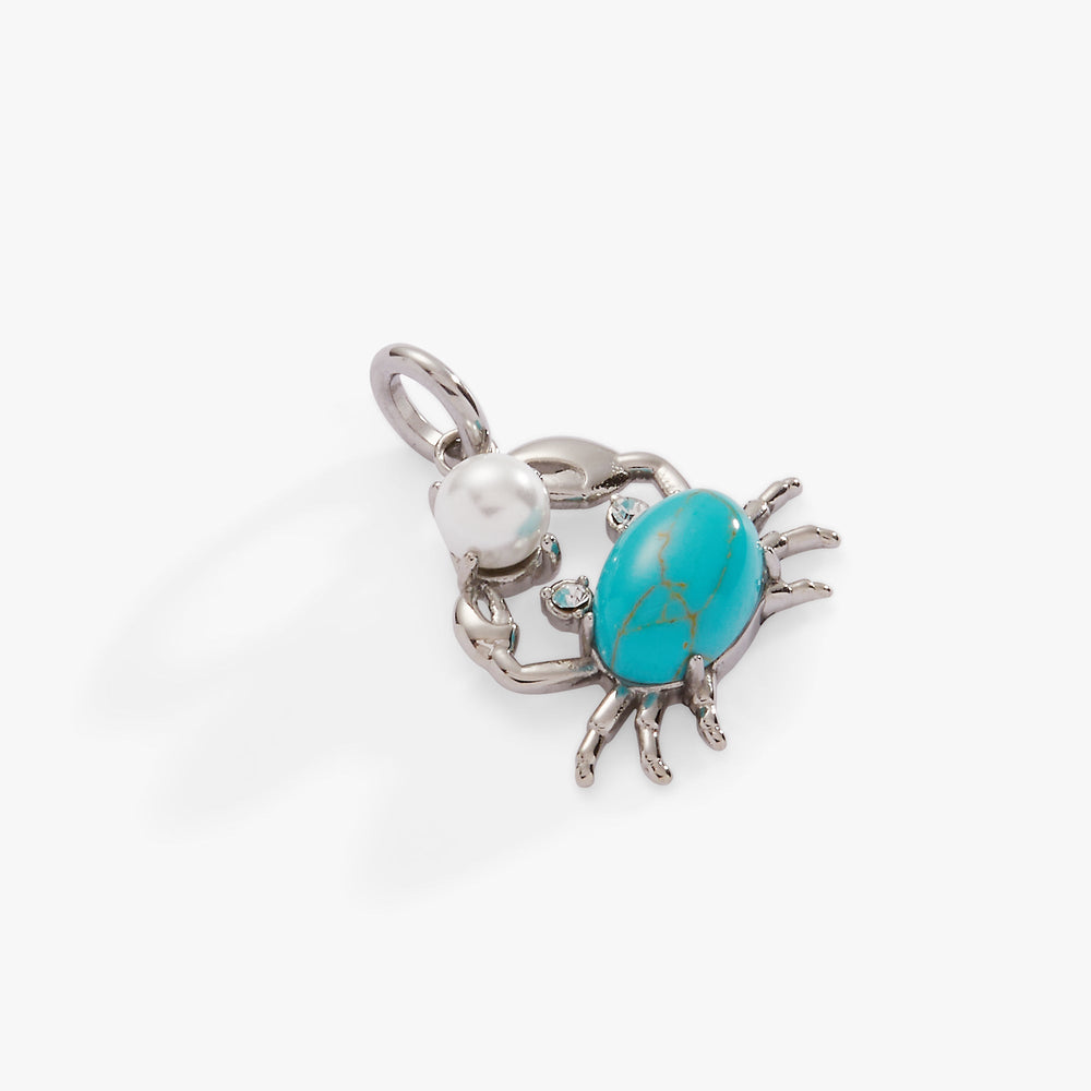 Crab Interchangeable Charm Stainless Steel Silver | Alex and Ani