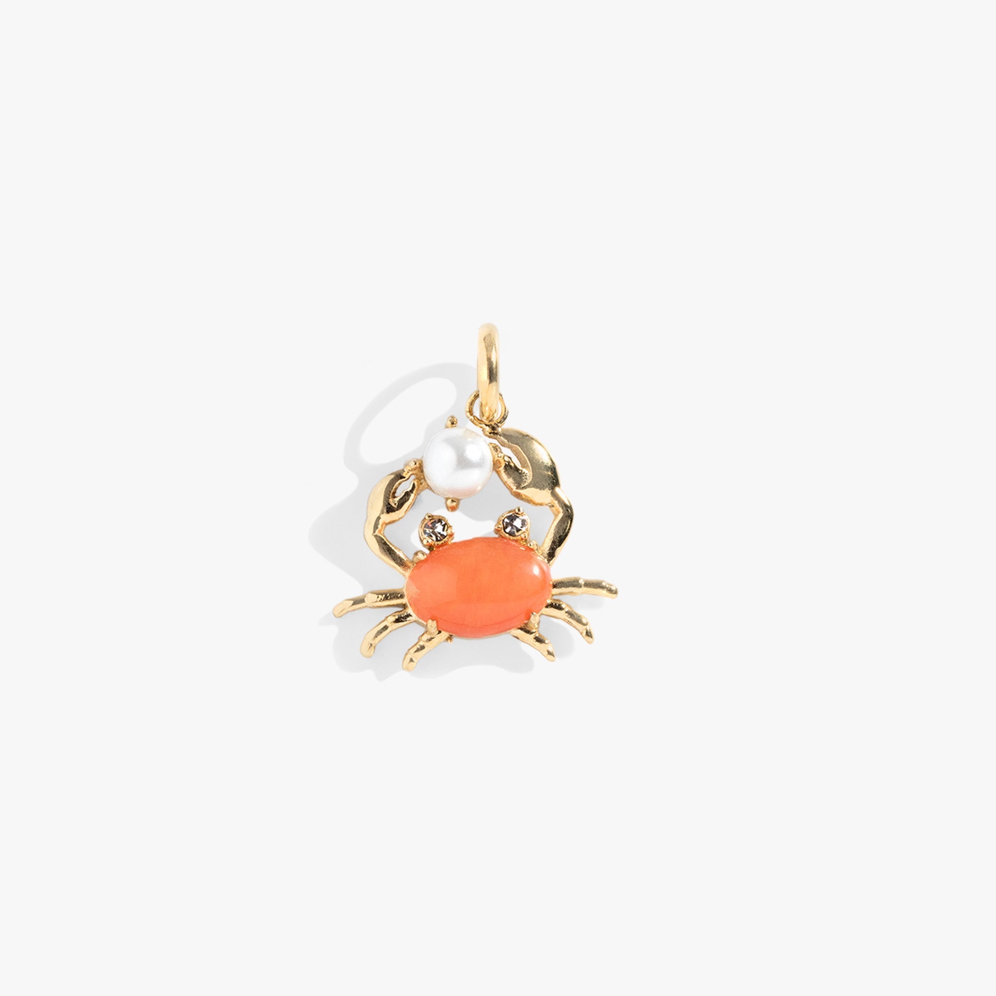 Crab Interchangeable Charm Stainless Steel Gold | Alex and Ani