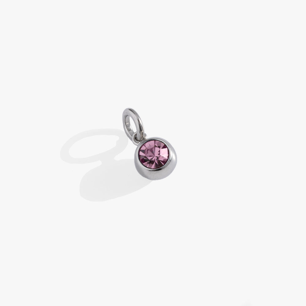 June Birthstone Interchangeable Charm Stainless Steel Gold | Alex and Ani